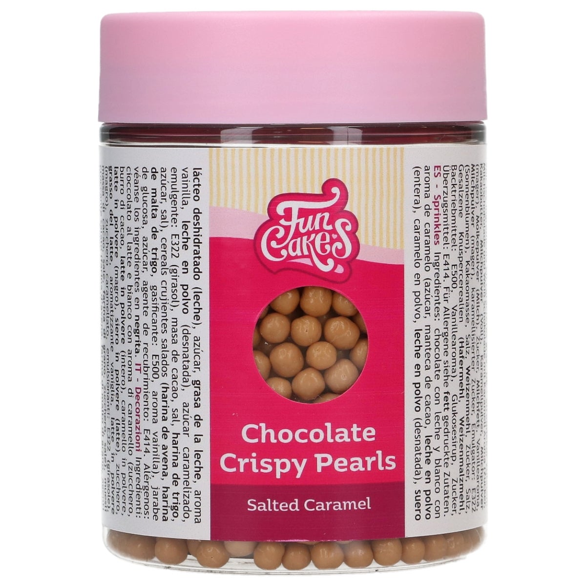 FunCakes Perles croustillantes au chocolat caramel salé 155g