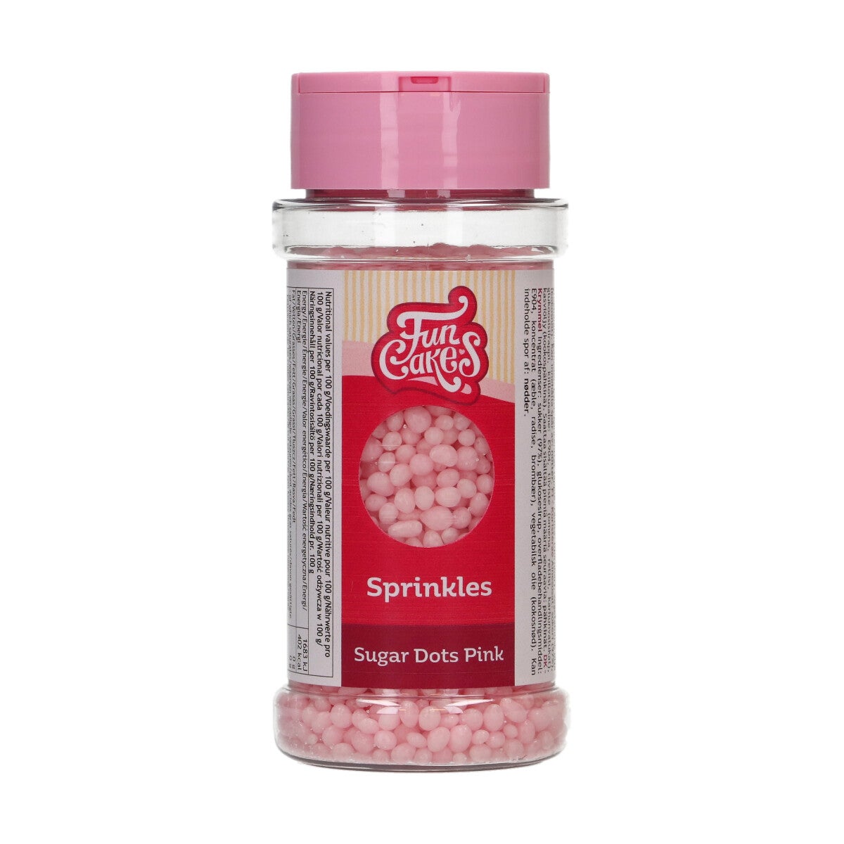 FunCakes Sugar Dots Rose 80g