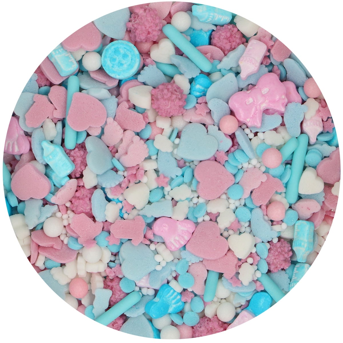 FunCakes 3D Sprinkle Medley - Baby Bliss 70g