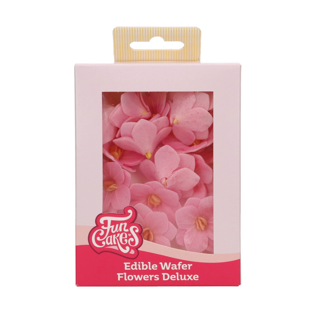 FunCakes Fleurs en Papier Comestibles Deluxe Hortensia Rose Petite pk/18