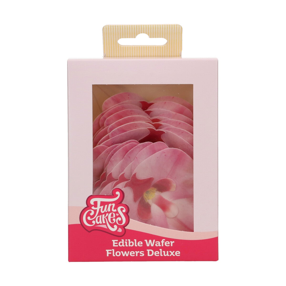 FunCakes Fleurs en Papier Comestibles Deluxe Orchidée Rose Moyenne pk/10