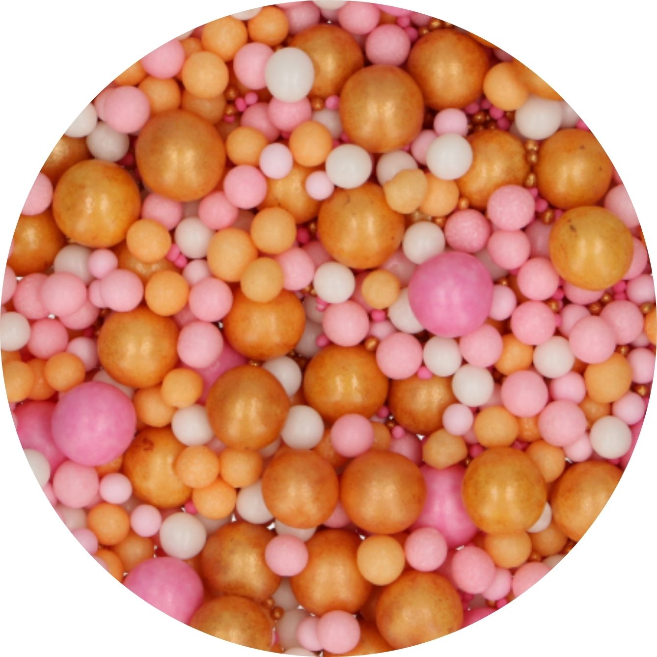 FunCakes Soft Pearls Mix Summer Sunset 80g