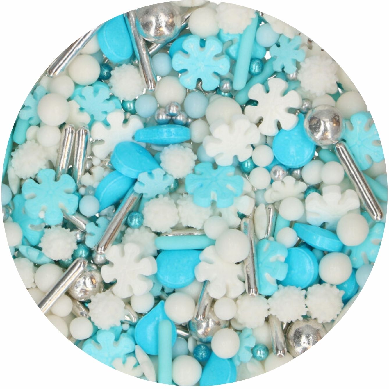 FunCakes 3D Sprinkle Medley Frosty Winters 70 g