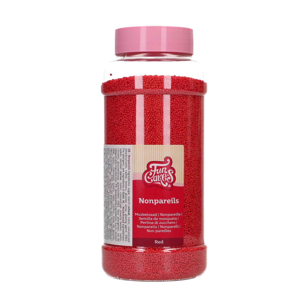 FunCakes NonPareils Red 800 g