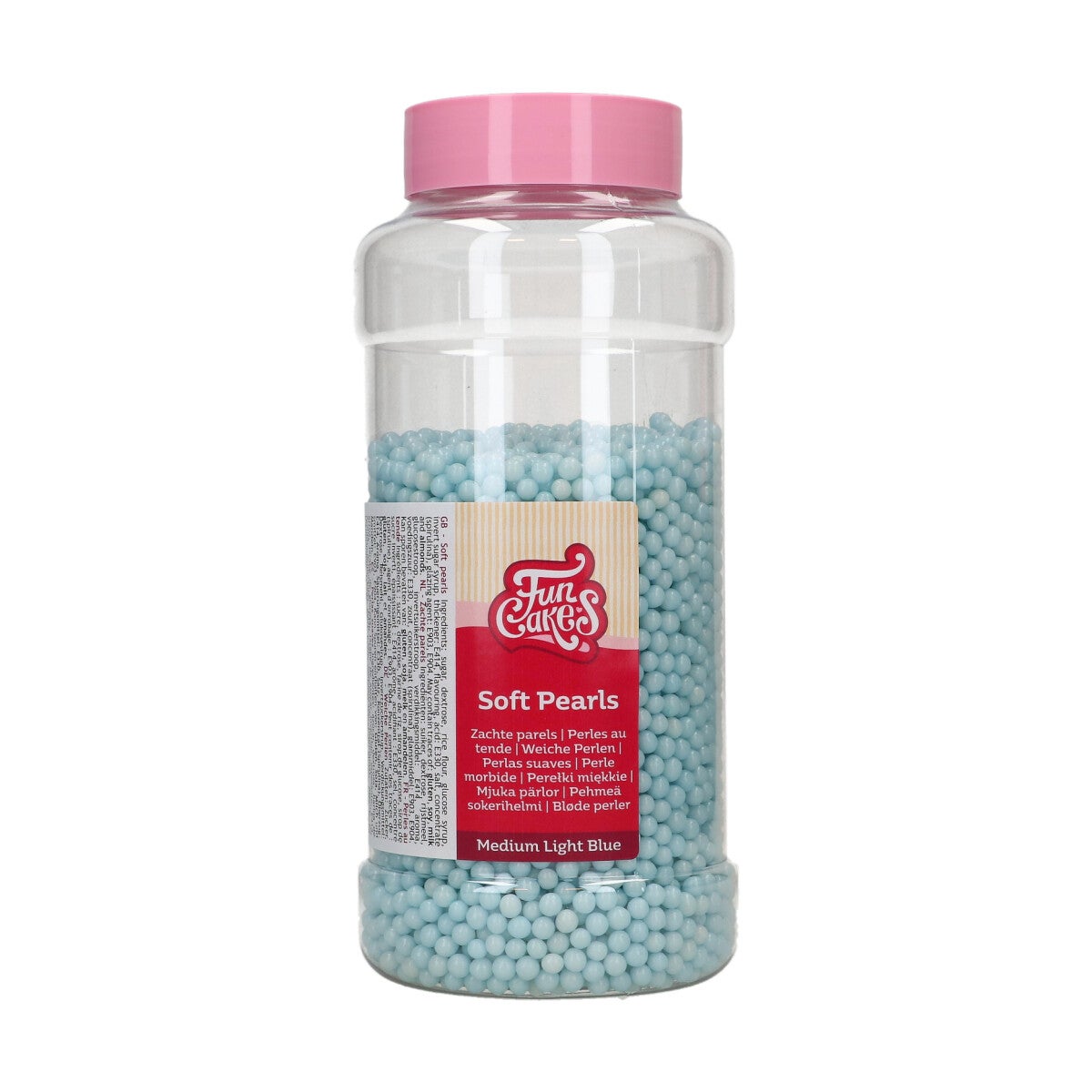 FunCakes Soft Pearls 5mm Light Blue 500 g