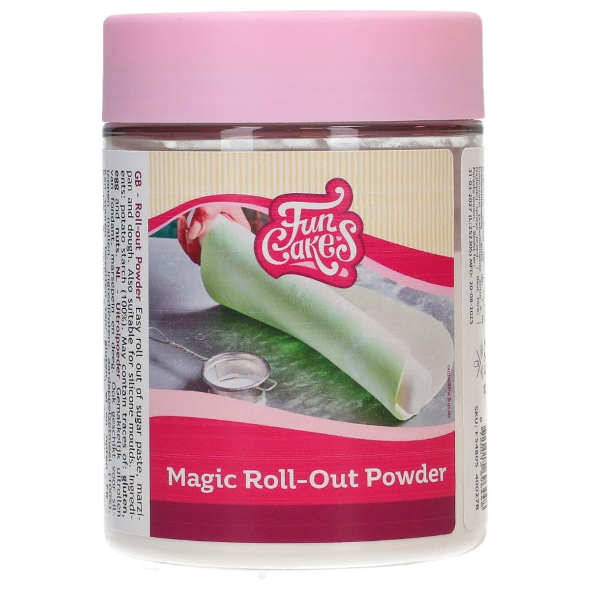 FunCakes Magic Roll-Out Powder(Poudre pour déroulement) 225g