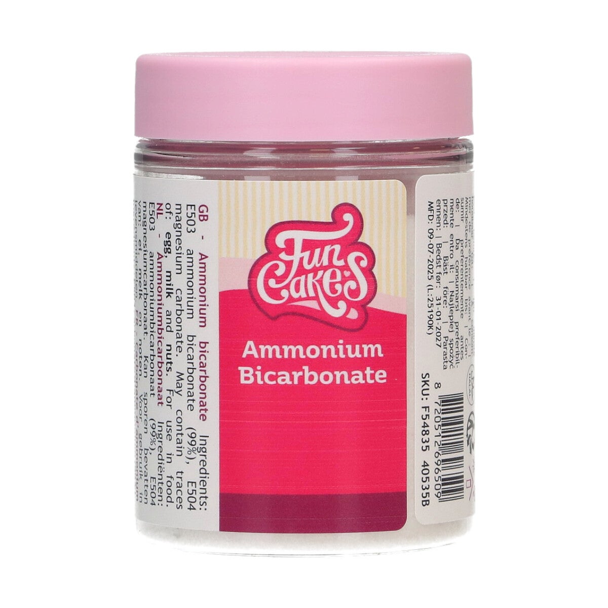 FunCakes Carbonate d’ammonium 80 g
