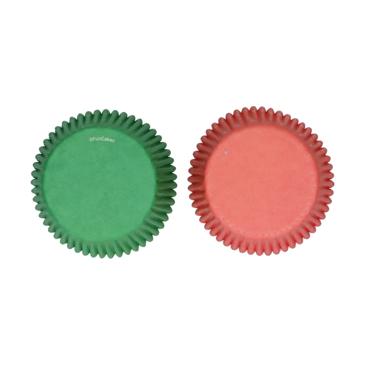 FunCakes Baking Cups Rouge / Vert pk/48