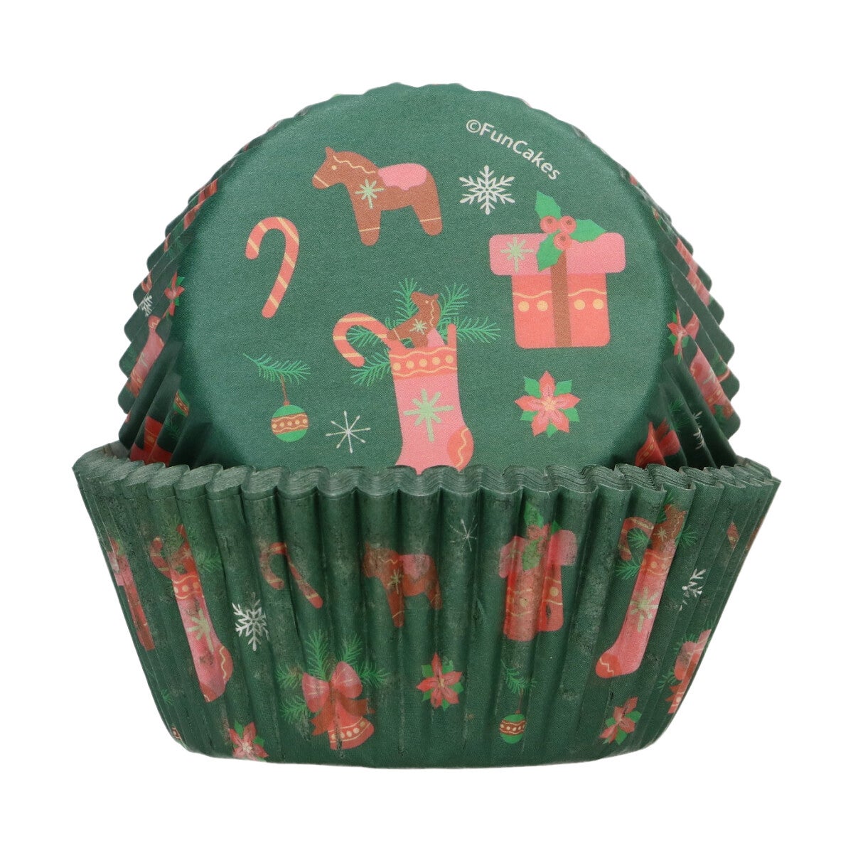 FunCakes Baking Cups Noël pk/48