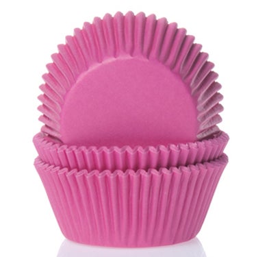 House of Marie Mini Baking Cups Fuchsia pcs/60