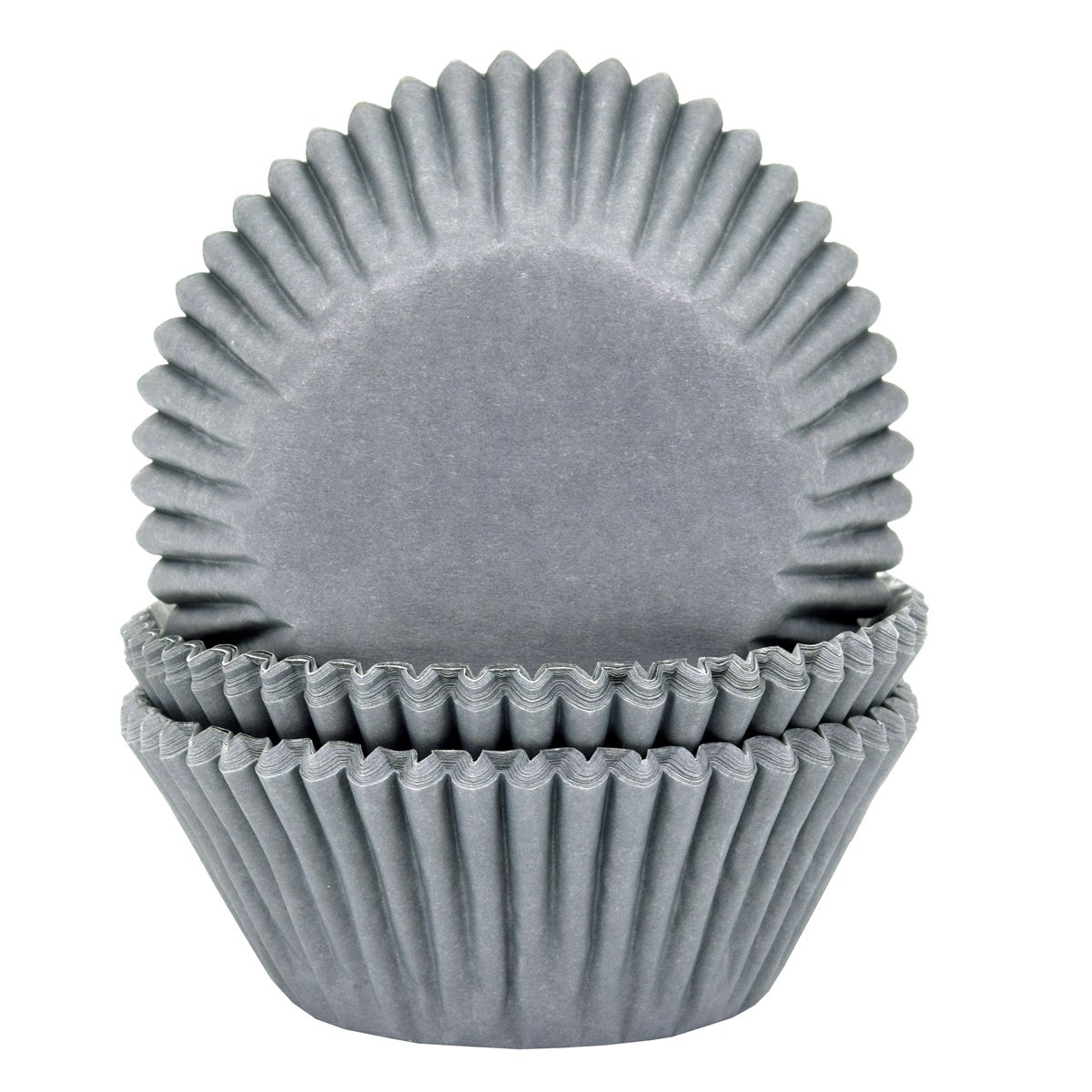 House of Marie Caissettes à Cupcakes - Gris pcs/50