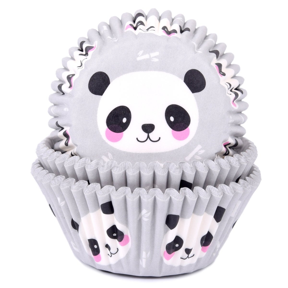 House of Marie Caissettes à Cupcakes - Panda pcs/50
