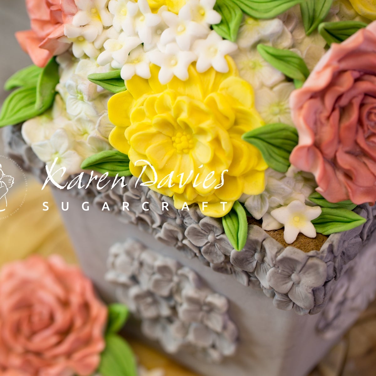 Karen Davies Siliconen Mould - Filler Flowers