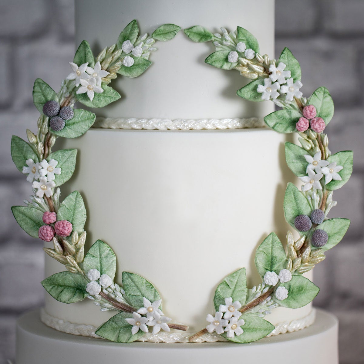 Karen Davies Moule en silicone - Couronne de fleurs en sucre