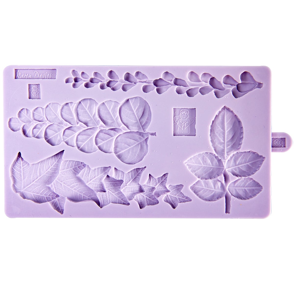 Karen Davies Siliconen Mal - Bladeren