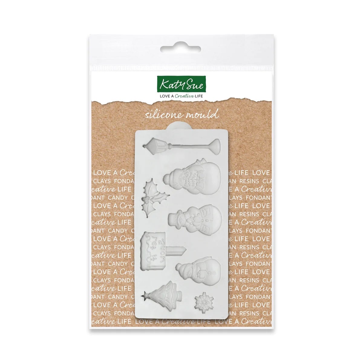 Katy Sue Moule Miniature Let it Snow