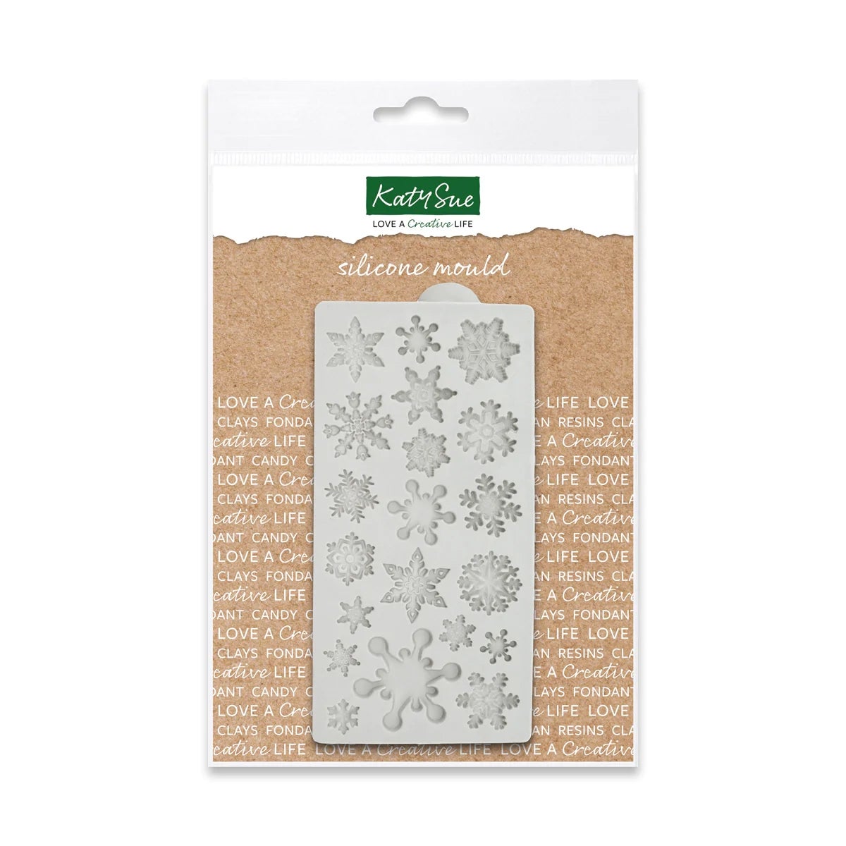 Katy Sue Moule des flocons de neige miniatures