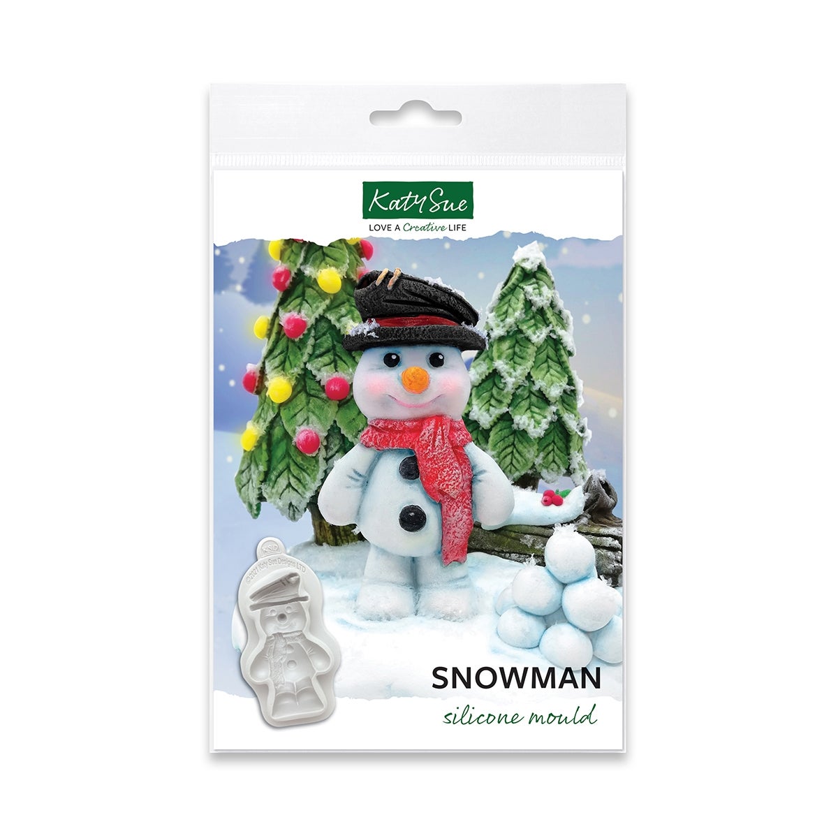Katy Sue Mould Bonhomme de neige