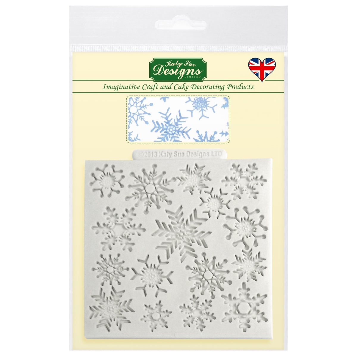 Katy Sue Mould Snowflakes