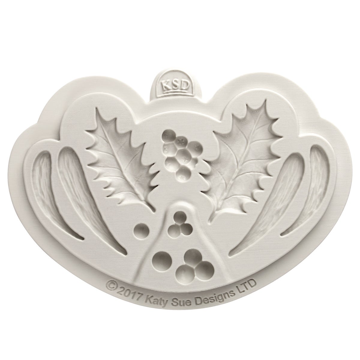 Katy Sue Mould Holly & Mistletoe by Nicholas Lodge