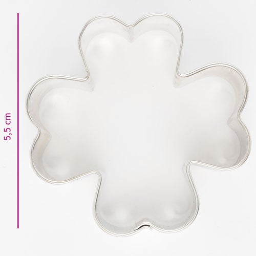 Biscuits Emporte-pièce Trèfle à quatre feuilles 5,5 cm