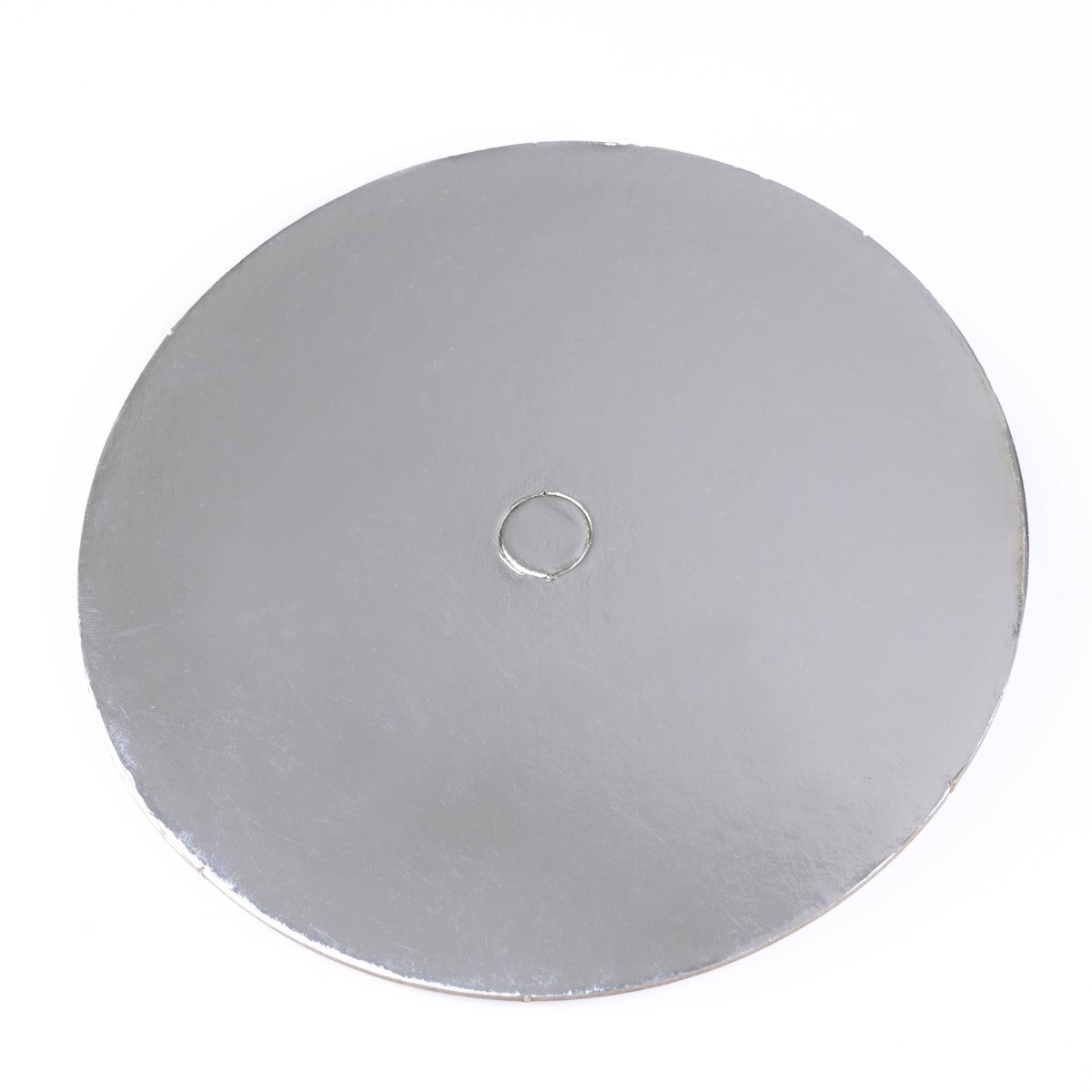LOYAL Cake Board Rond Perforé - Argent 18cm pk/10