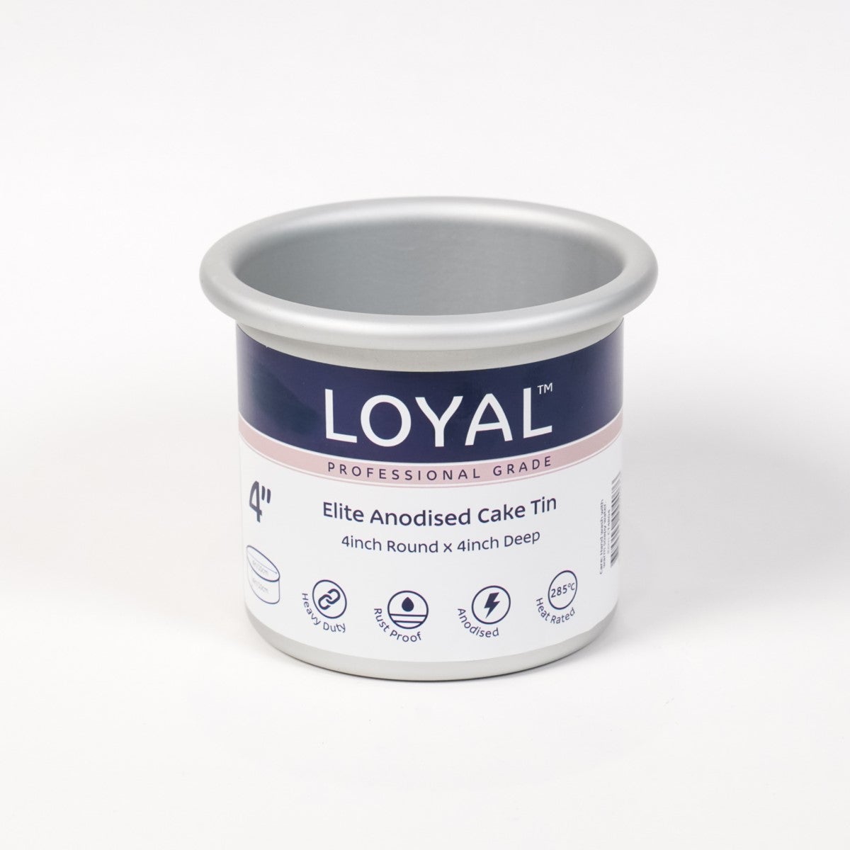 LOYAL Elite Moule à Gâteau - Rond Extra Profond Ø10cm
