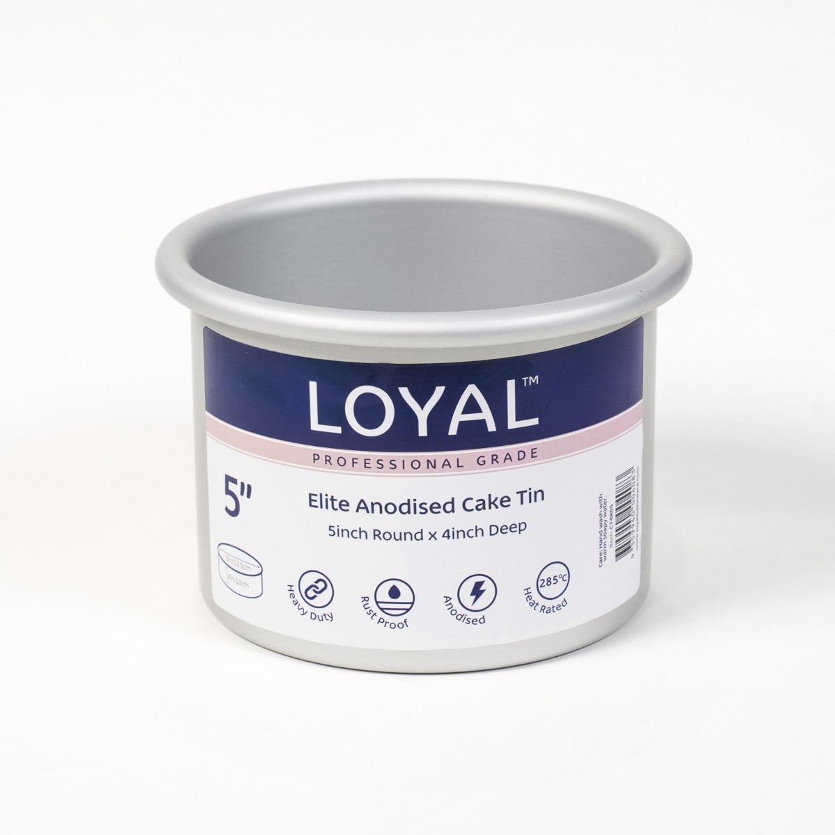 LOYAL Elite Moule à Gâteau - Rond Extra Profond Ø12,5cm