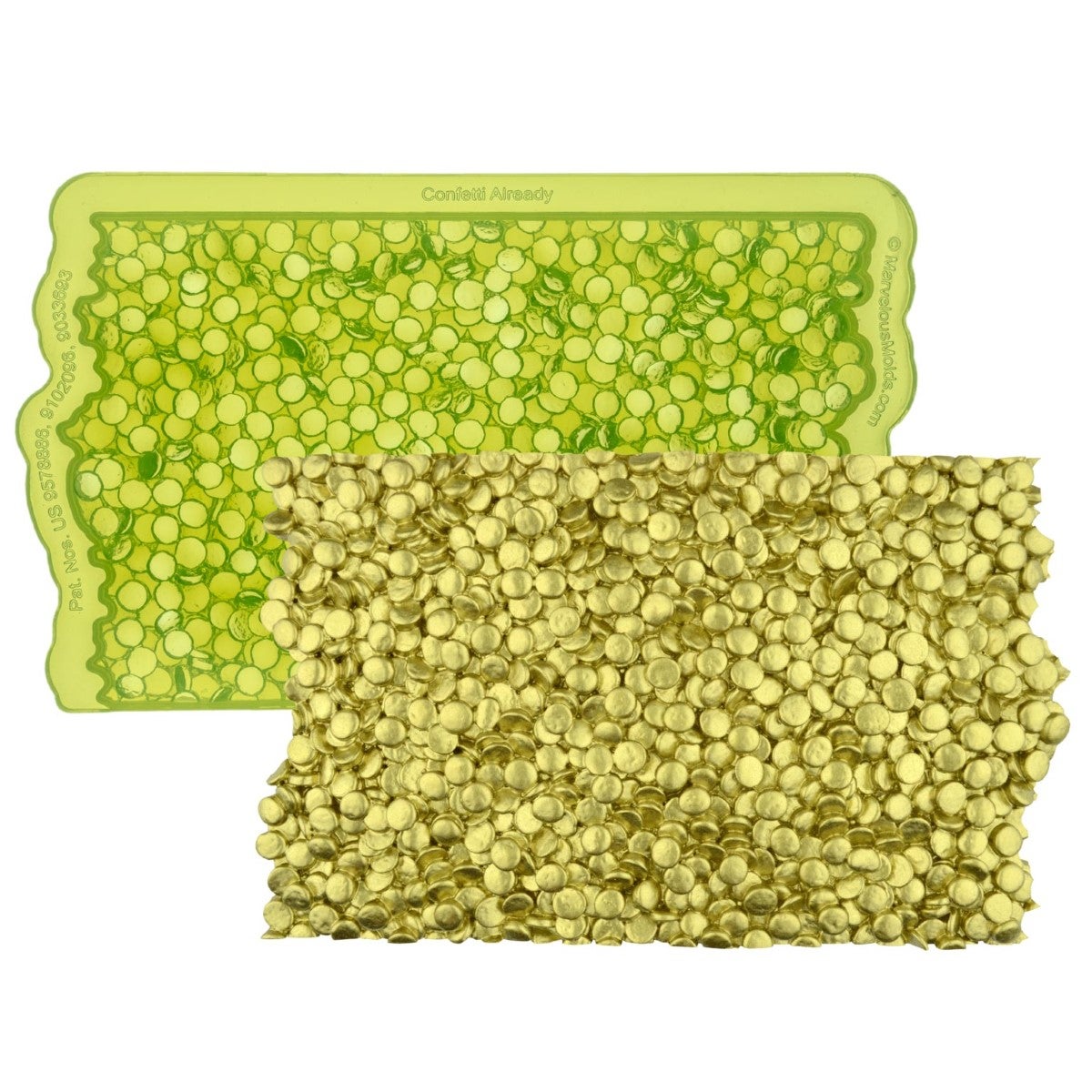 Marvelous Molds Moule en Silicone - Confetti Already Simpress