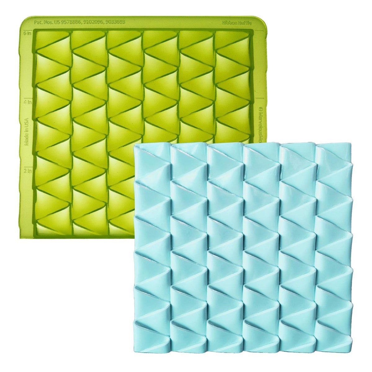 Marvelous Molds Moule en Silicone Volant Ruban