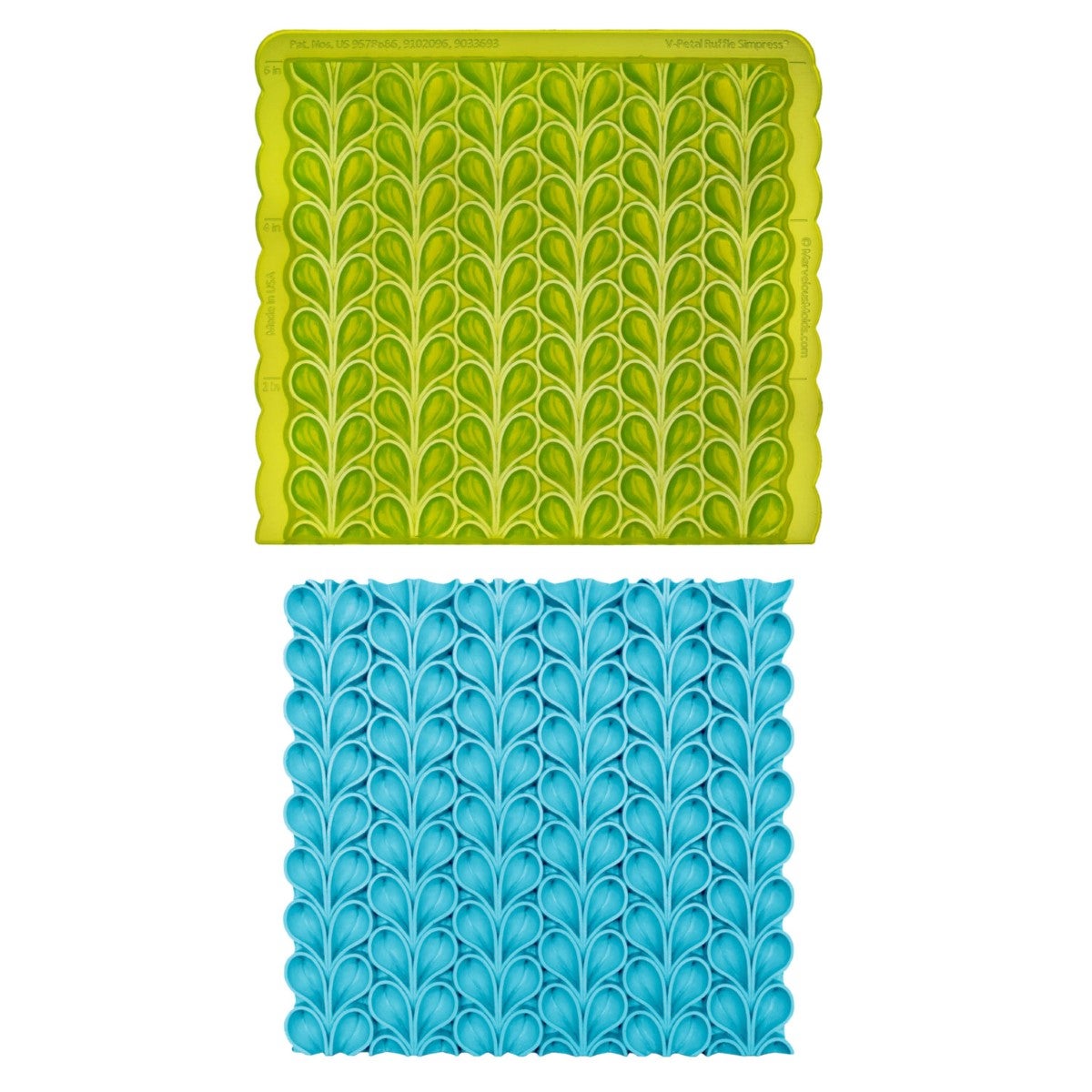 Marvelous Molds Moule en Silicone - V-Petal Ruffle