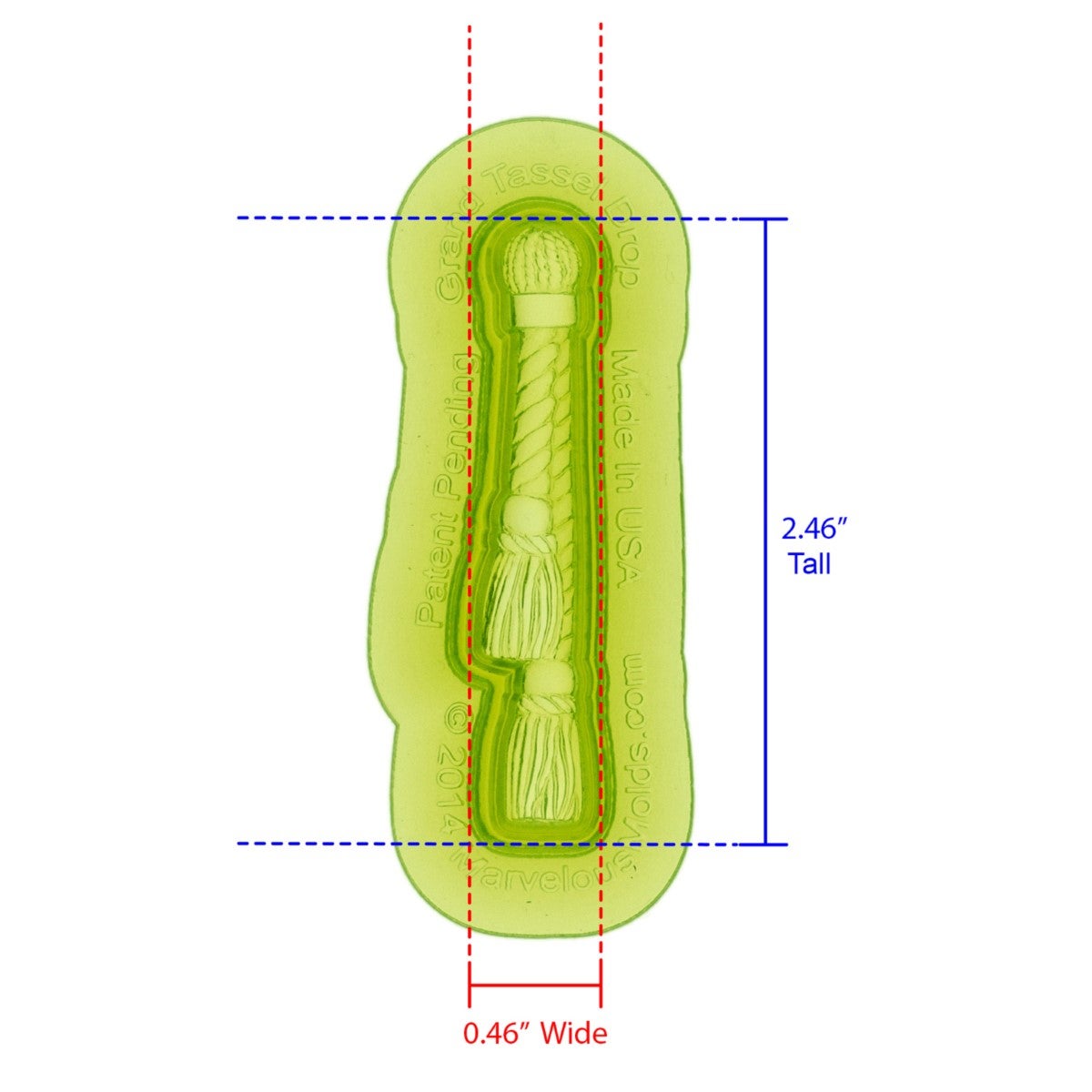 Marvelous Molds Moule en Silicone Goutte de Gland Grand