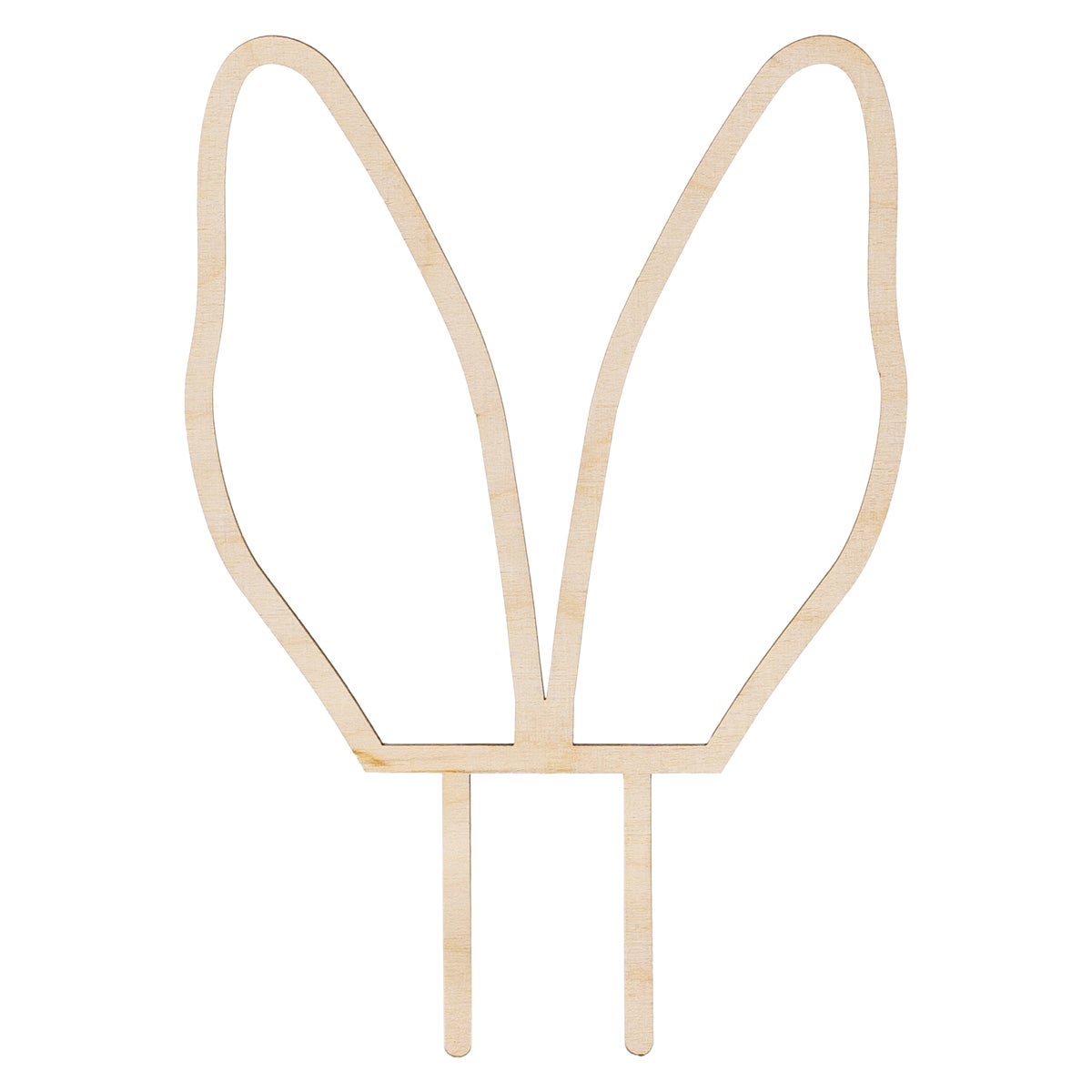 PartyDeco Topper en Bois Oreilles de Lapin