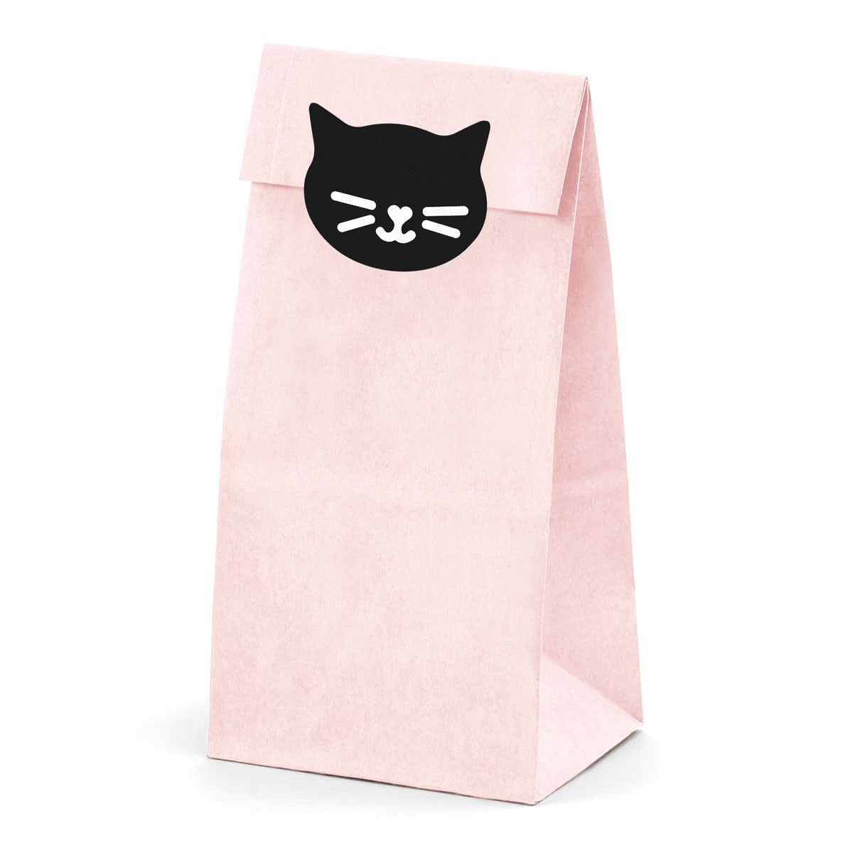PartyDeco Sacs à Friandises Chats pk/6