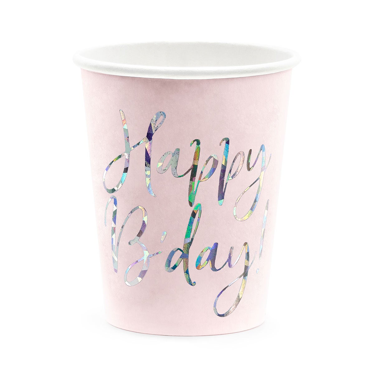 PartyDeco Tasses Happy Birthday pk/6