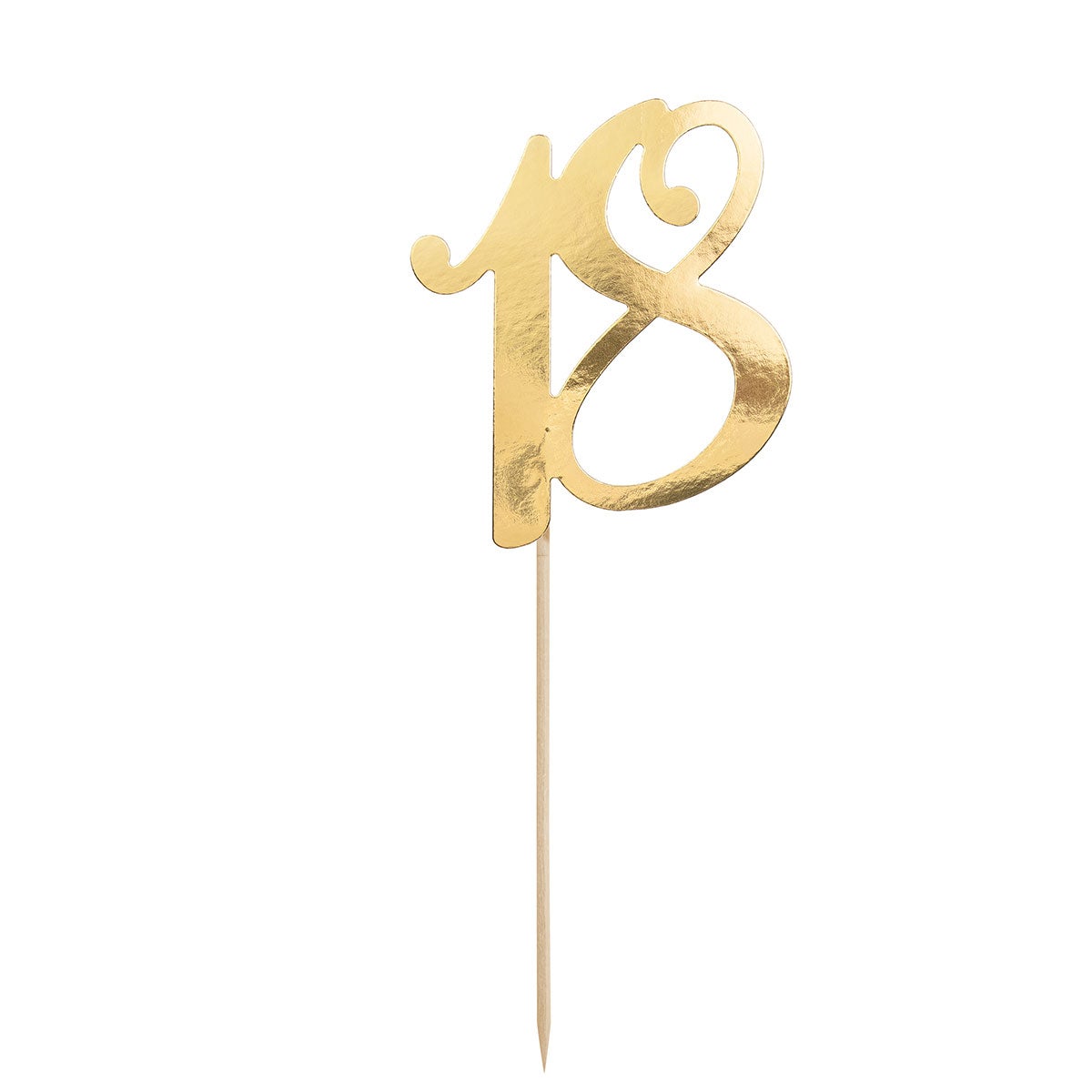 PartDeco Cake Topper 18 Or