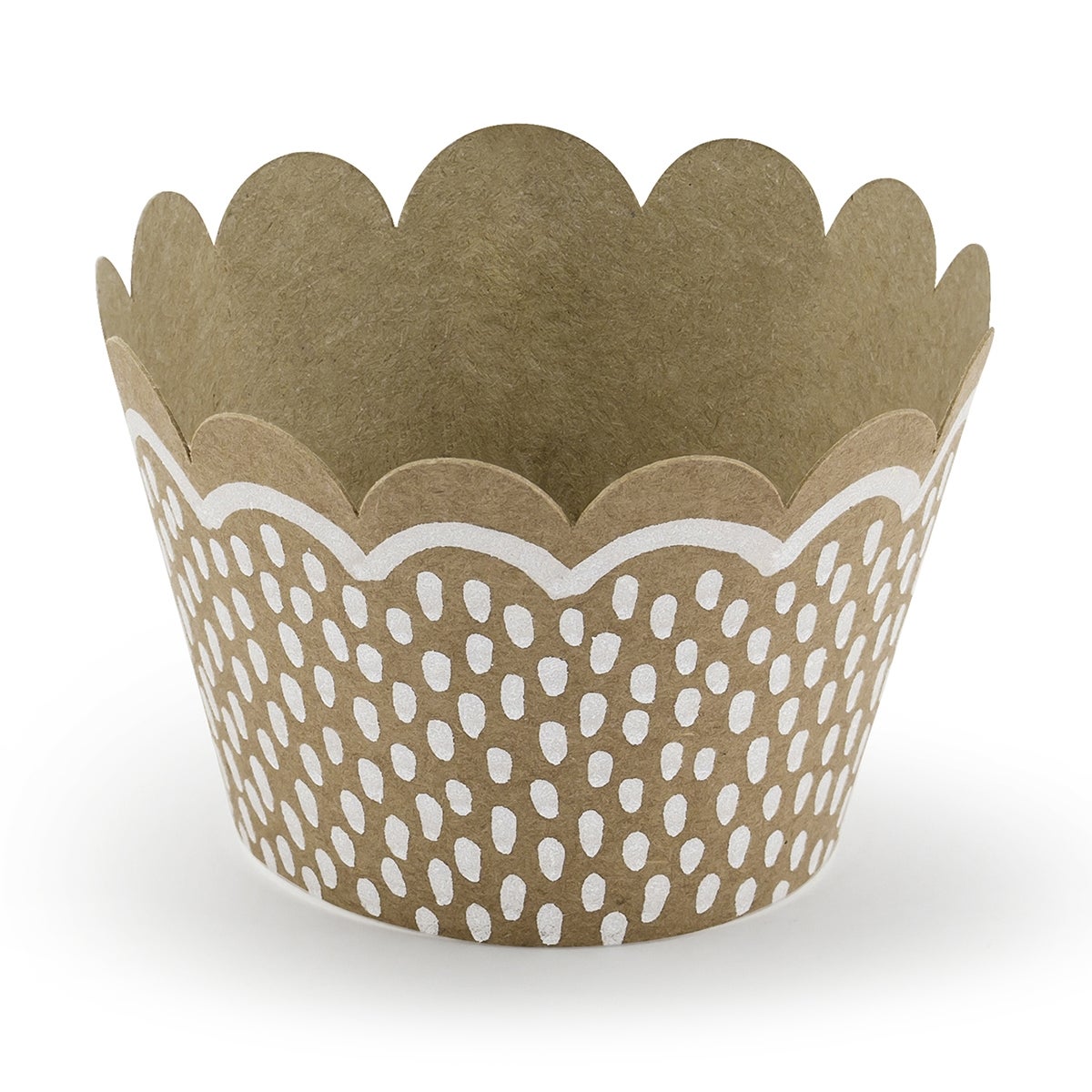 PartyDeco Emballage pour Cupcake avec Topper Woodland pk/6