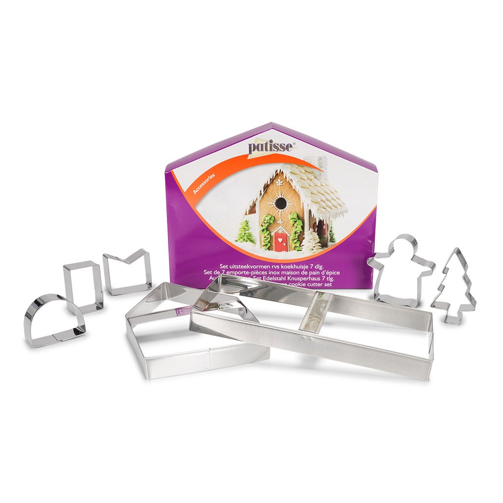 Patisse Emporte-pièce Biscuit - Maison - Set/7