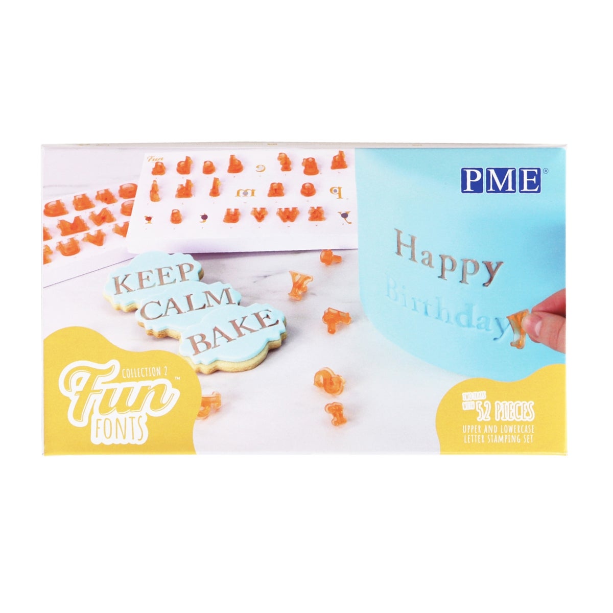 PME Tampons Fun Fonts Alphabet - Collection 2