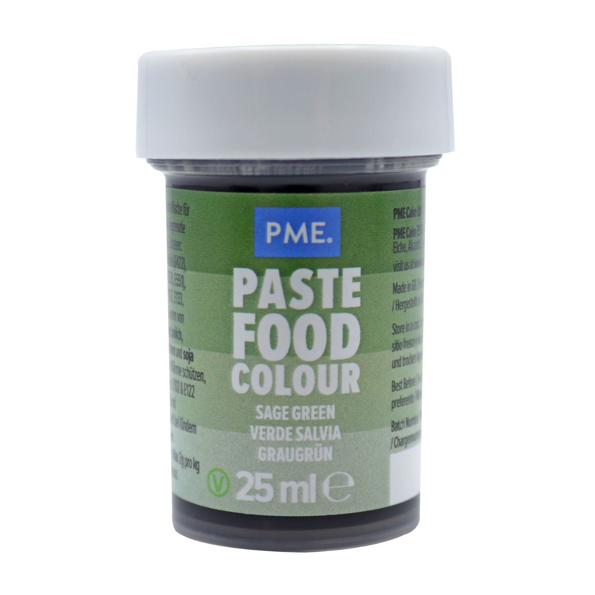 PME Paste Food Colour Sage Green