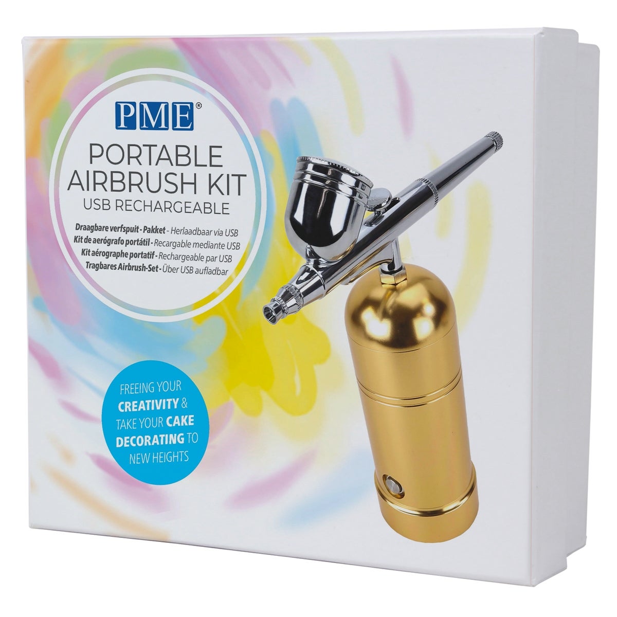 PME Kit Aérographe Portatif - Gold