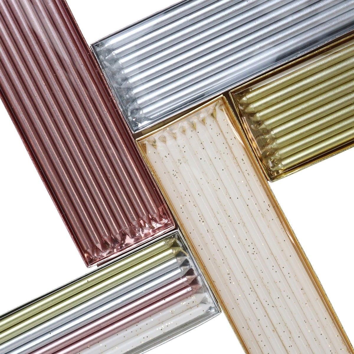 PME Bougies Dorées Extra Grandes 16,5 cm pcs/16