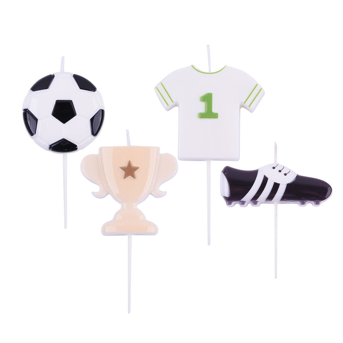 Bougies PME - Jeu de 4 football
