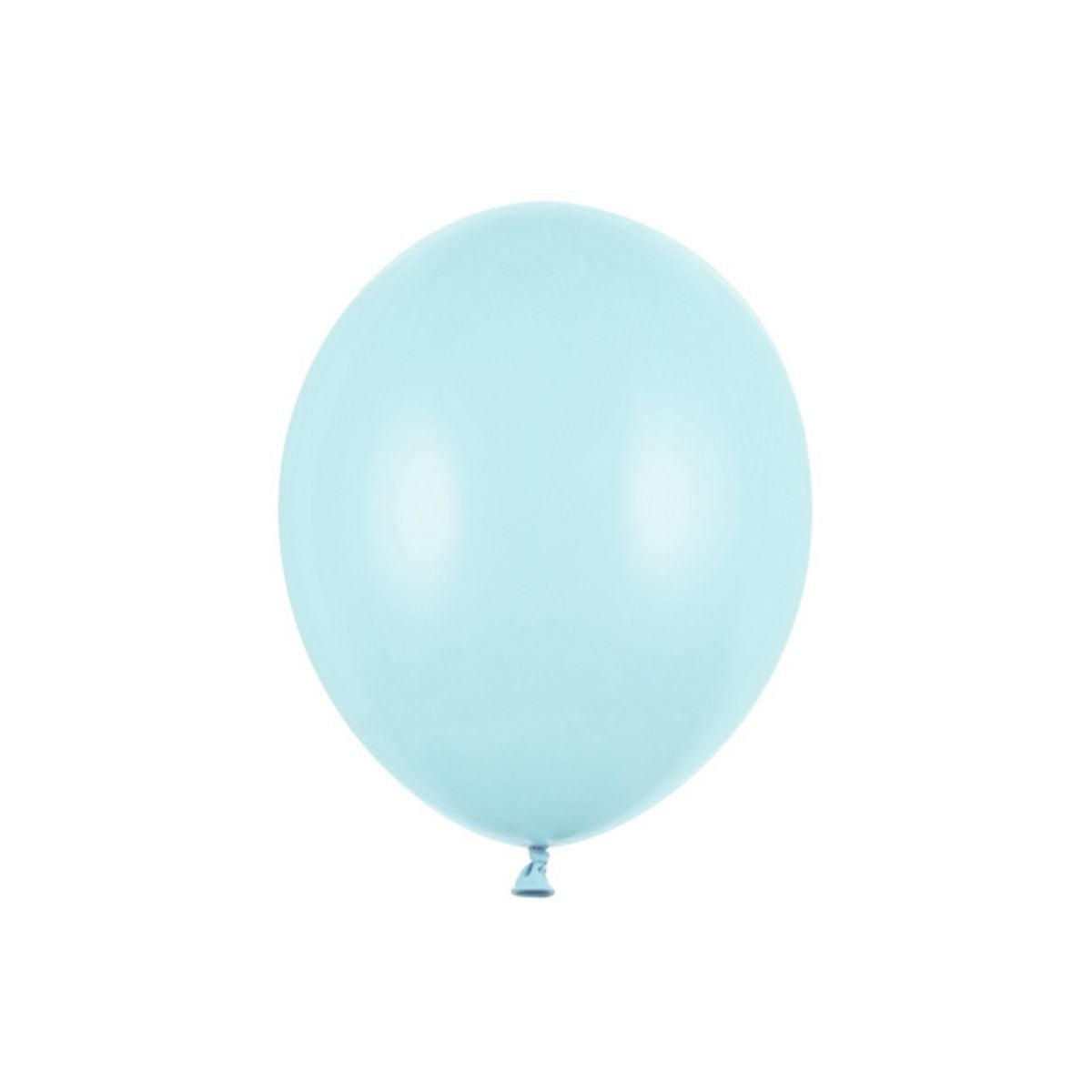 PartyDeco Ballons Solides Bleus 12 cm pk/100