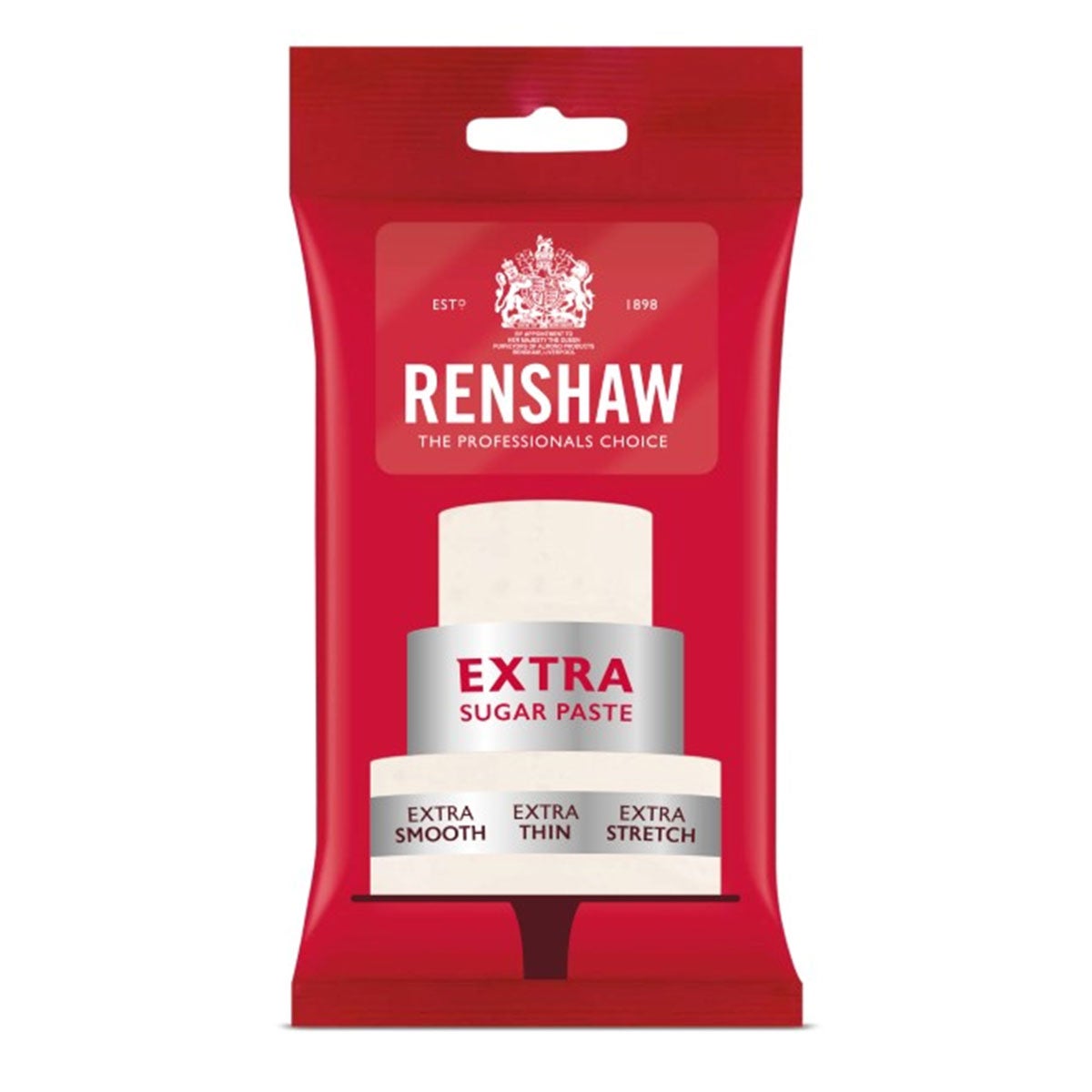 Renshaw Pâte à Sucre à Rouler Extra 250g - Blanc