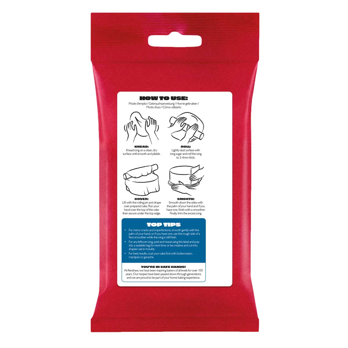 Renshaw Pâte à Sucre Atlantic Blue 1kg