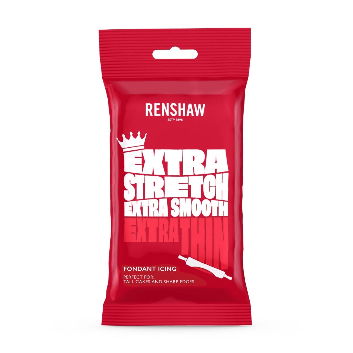 Renshaw Extra Fondant 250g - Rouge