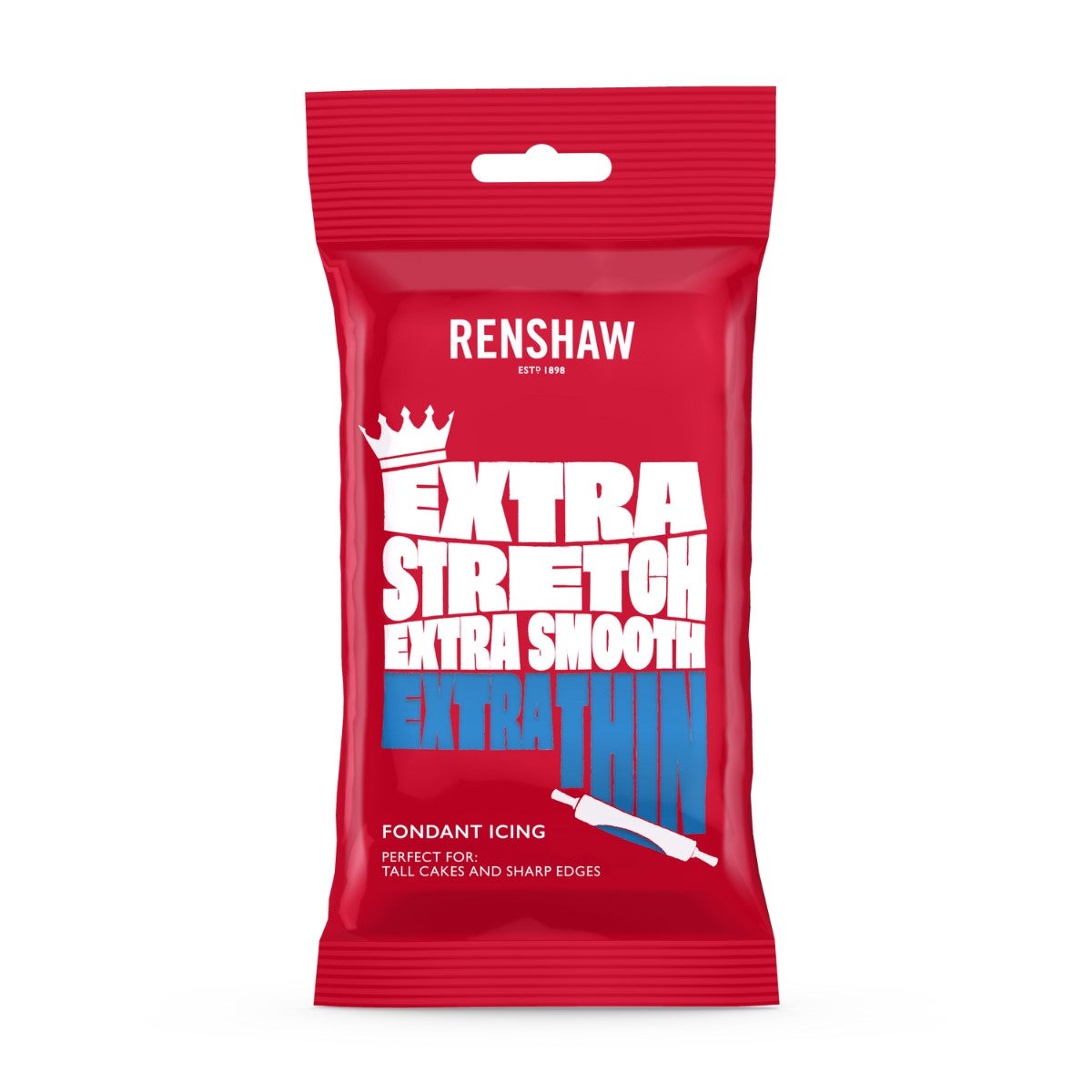 Renshaw Extra Fondant 250g - Bleu