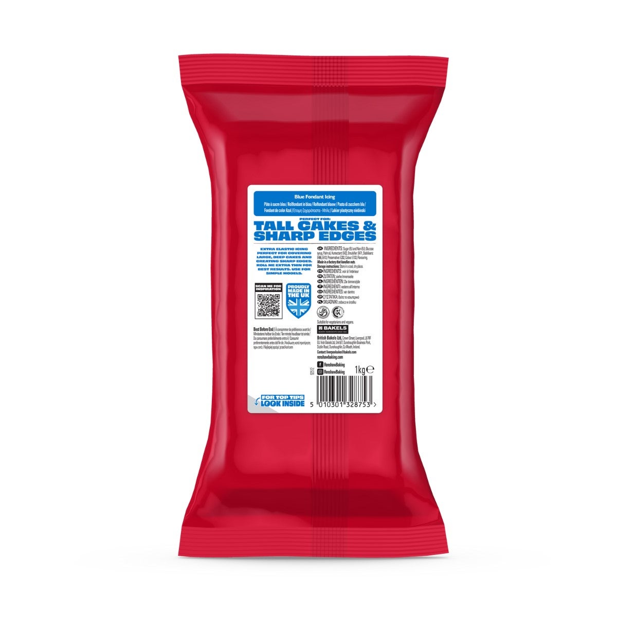 Renshaw Extra Fondant 1kg - Bleu