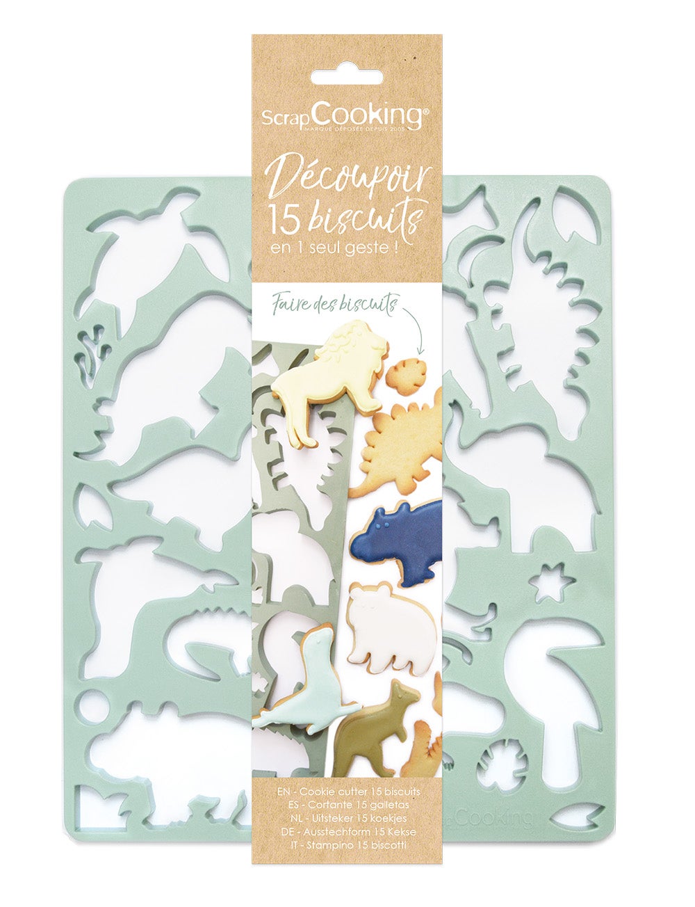 ScrapCooking Multi cookie Cutter Animal